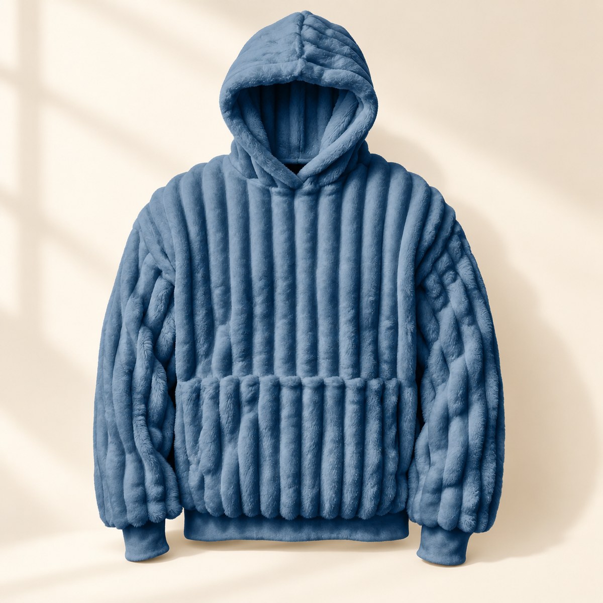 Wearable Blanket Hoodie in Blue